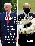Elections are about choices, and 2020 is shaping up to be an imagery choice -- do you like your President with or without a mask? Want him to look presidential, or like one of  Darth Vadar's  offspring?